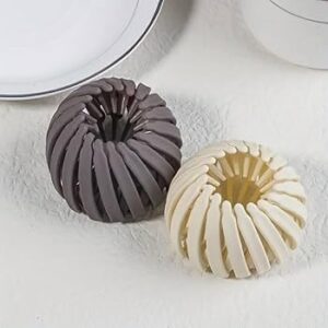 Donut - Spiral Hair Claw (Juda) Matte Colour 1pcs