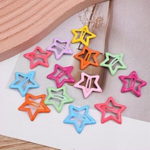 Star Shape Hair Clips for Kids & Girls
