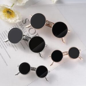 Sunglasses Hair Clip Goggles Shape Hair Barrette Ponytail Holder Hair Clips Metal Hair