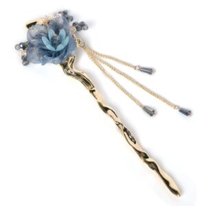 Chinese Hair Sticks Vintage Hairpin Handmade Flower Hair