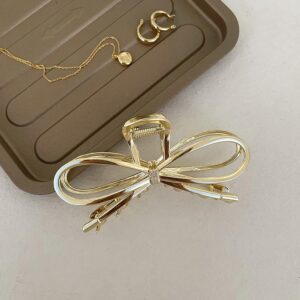 Hair Clip, Hair Closure, Office, Simple, Korean Style, Banana Clip