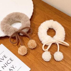 hair ball Pattern Fabric for Girls and women in Random Colour
